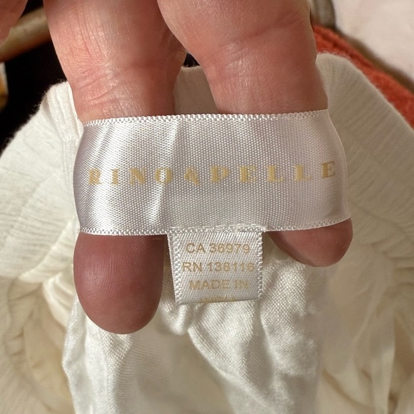 Rino & Pelle Women's Sz 38 Lined 100% Cotton Boho Maxi Skirt Ankle Length - Picture 4 of 5